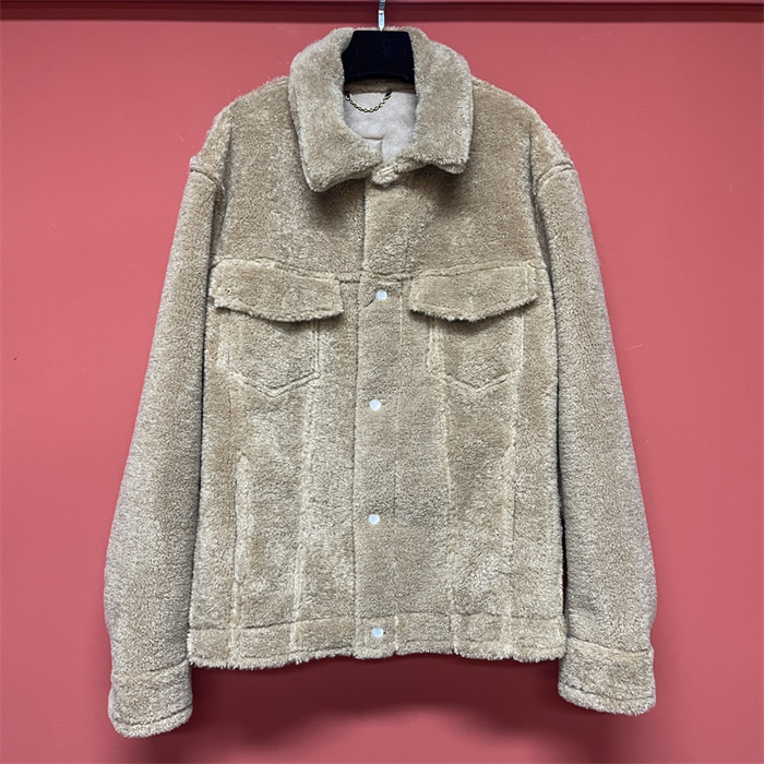 Best Replica 2024fw LV Real Leather Jacket Top Version - Colareps