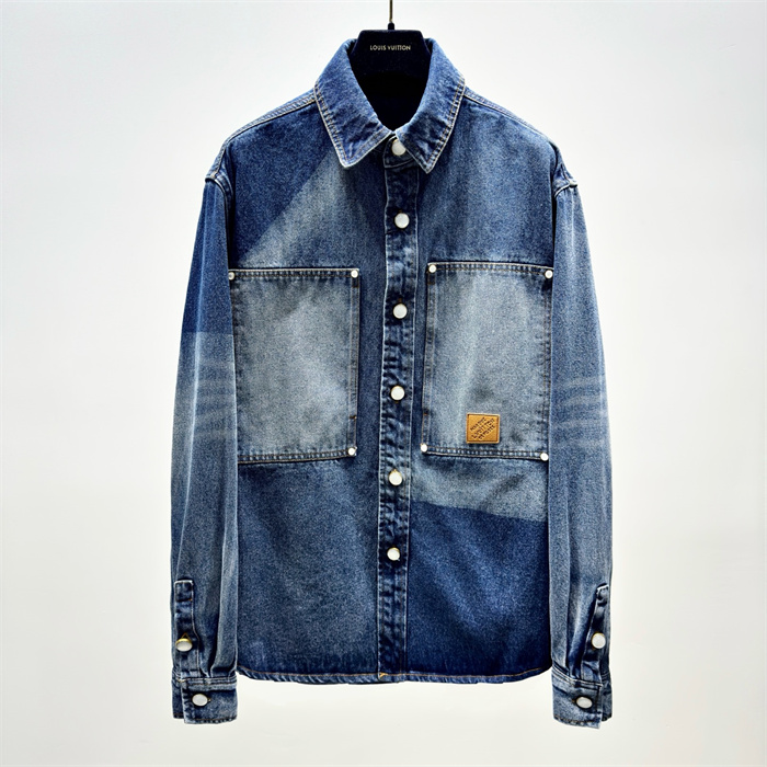 Best Replica 2025SS LV JacketJeans Top Version - Colareps