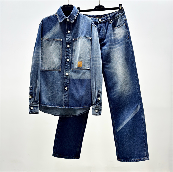 Best Replica 2025SS LV JacketJeans Top Version - Colareps
