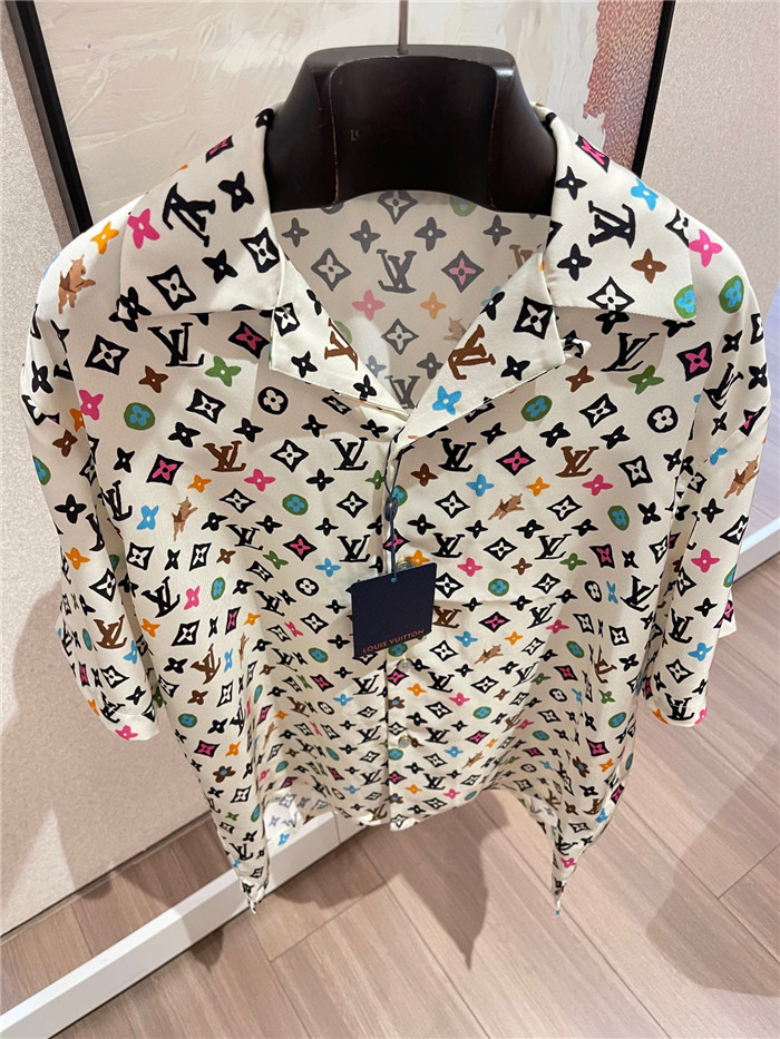 Best Replica 2024SS LV Shirt Top Version - Colareps