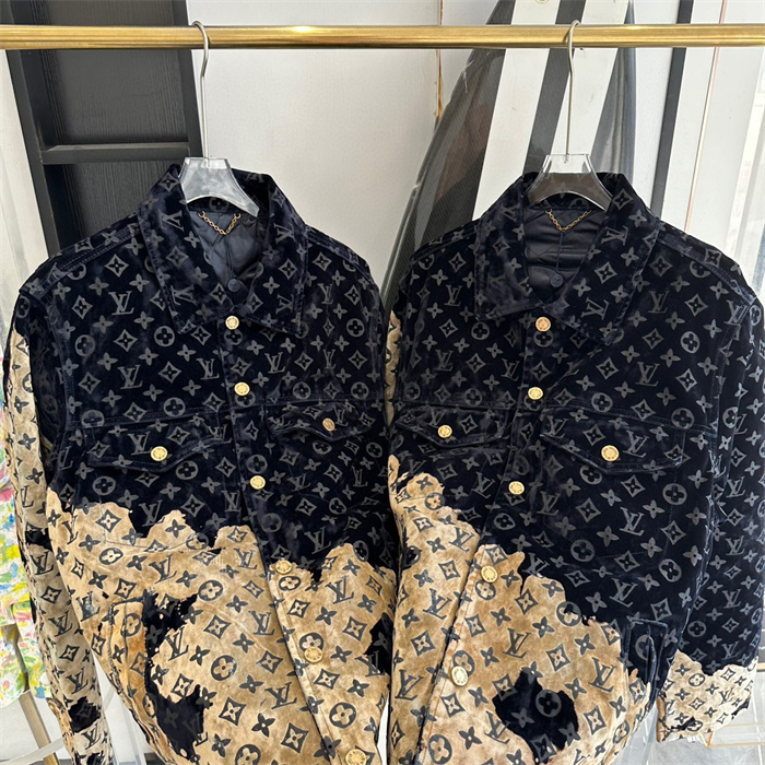 Best Replica 2024SS LV JacketJeans Top Version - Colareps