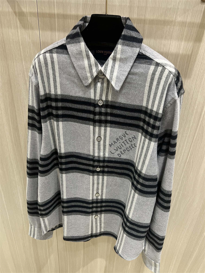 Best Replica 2024fw LV Shirt Top Version - Colareps