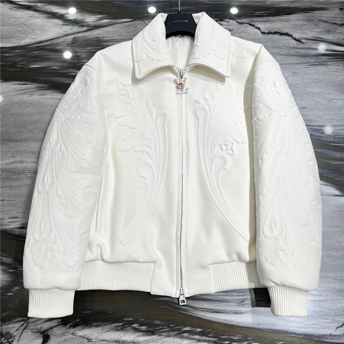 Best Replica 2023fw LV Real Leather Jacket Top Version - Colareps