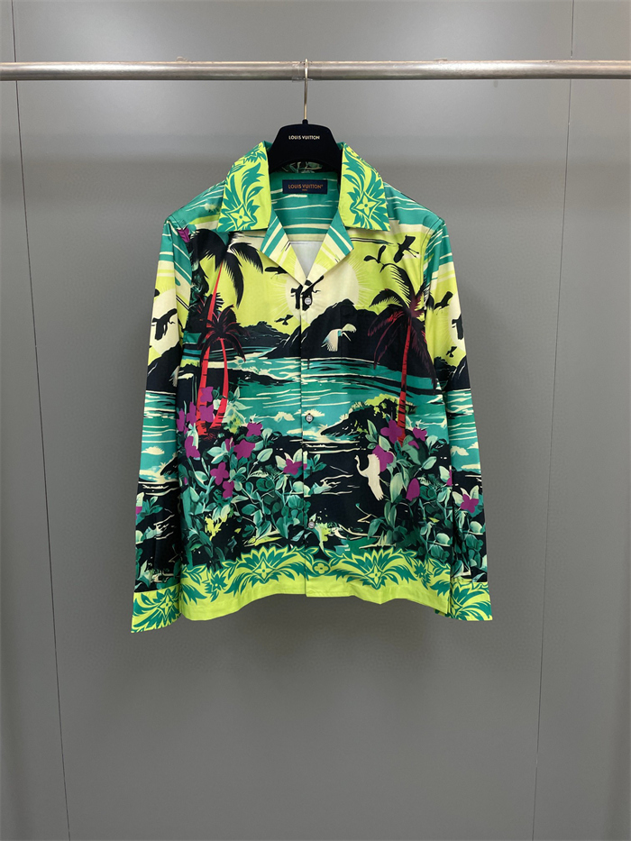 Best Replica 2024fw LV Shirt Top Version - Colareps