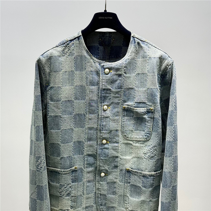 Best Replica 2024SS LV JacketJeans Top Version - Colareps