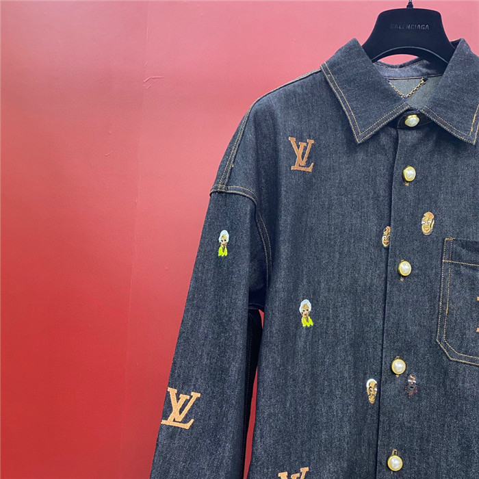 Best Replica 2024SS LV Jacket Top Version - Colareps
