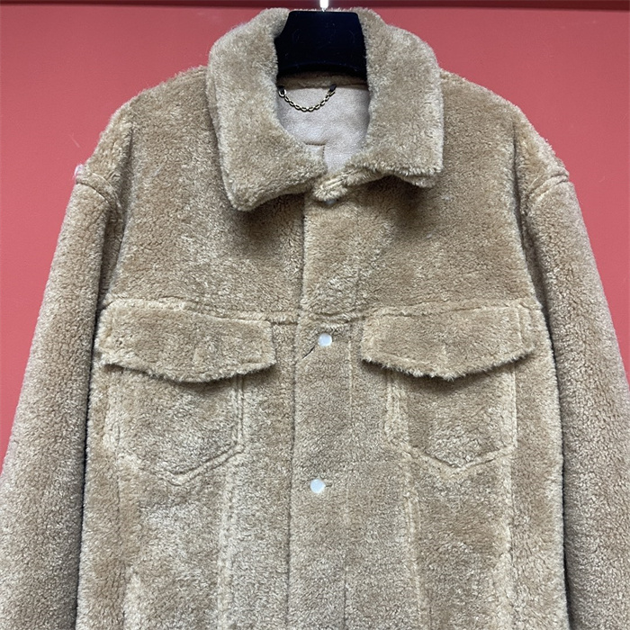 Best Replica 2024fw LV Real Leather Jacket Top Version - Colareps