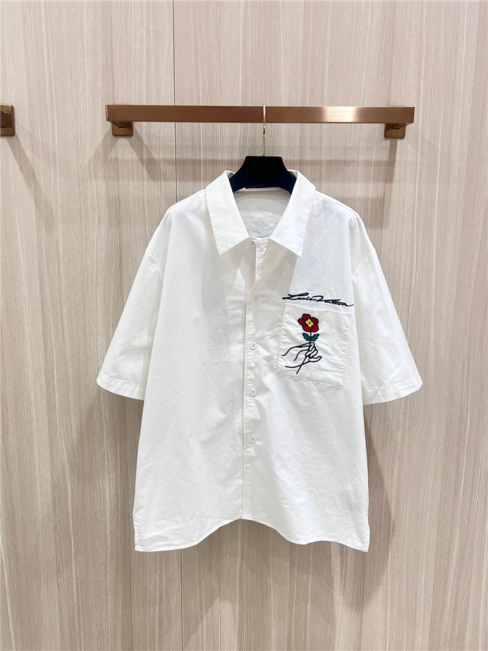 Best Replica 2024SS LV Shirt Top Version - Colareps
