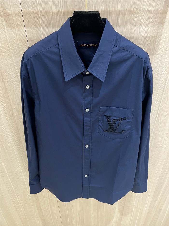 Best Replica 2024SS LV Shirt Top Version - Colareps