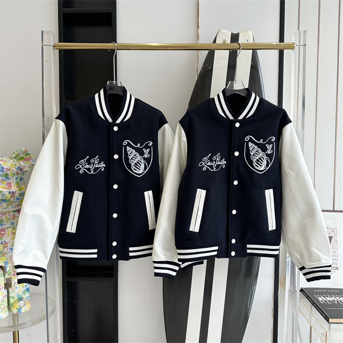 Best Replica 2024fw LV Real Leather Jacket Top Version - Colareps