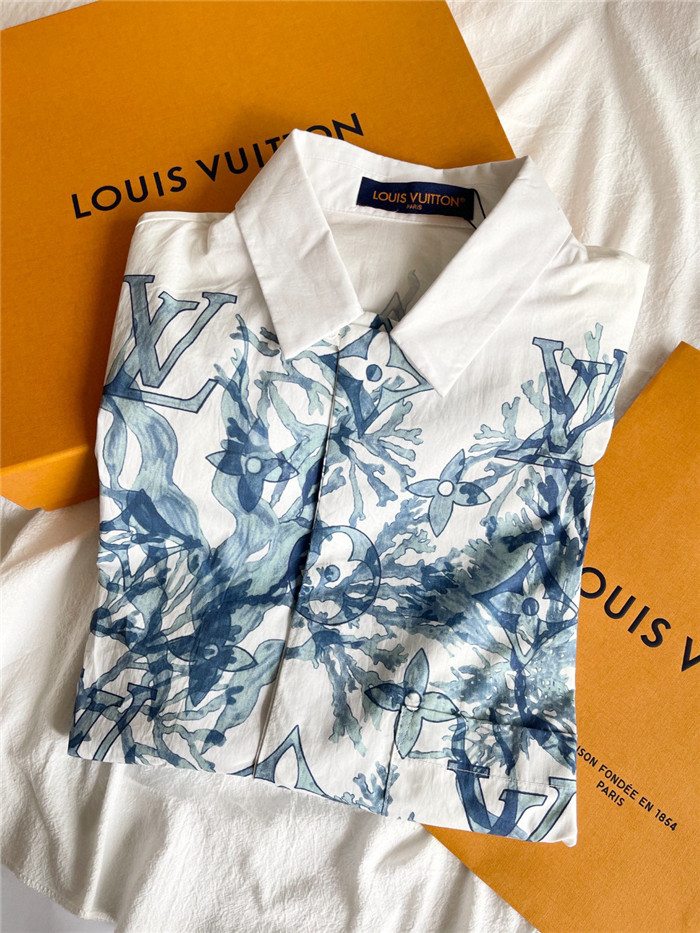 Best Replica 2024SS LV Shirt Top Version - Colareps