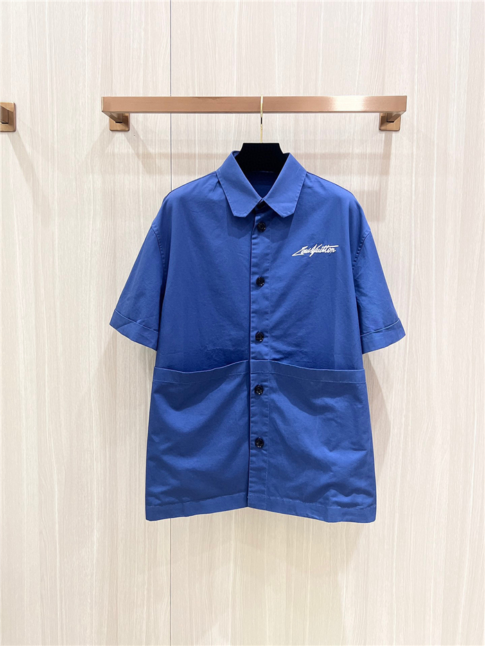 Best Replica 2024SS LV Shirt Top Version - Colareps