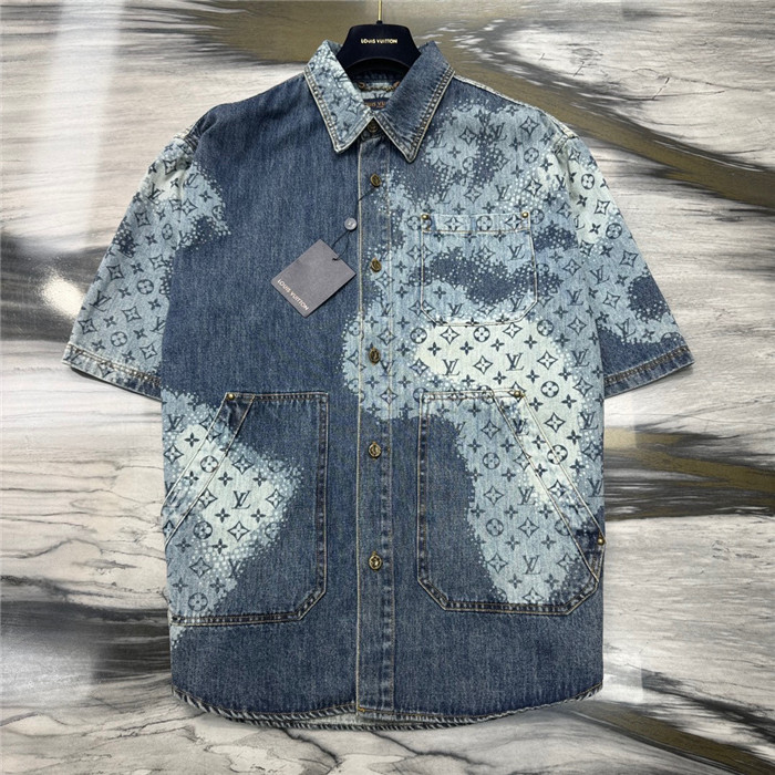 Best Replica 2024SS LV shirt Top Version - Colareps