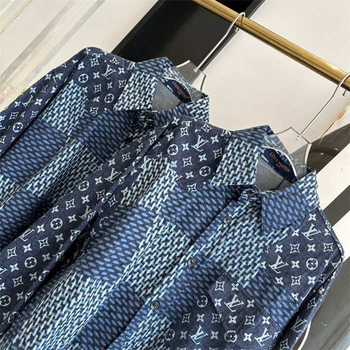 Best Replica 2024SS LV Shirt Top Version - Colareps