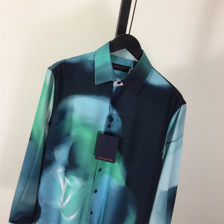 Best Replica 2024ss LV Silk Shirt Top Version - Colareps