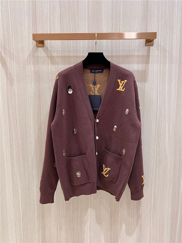 Best Replica 2024ss LV Cardigan Sweater Top Version - Colareps