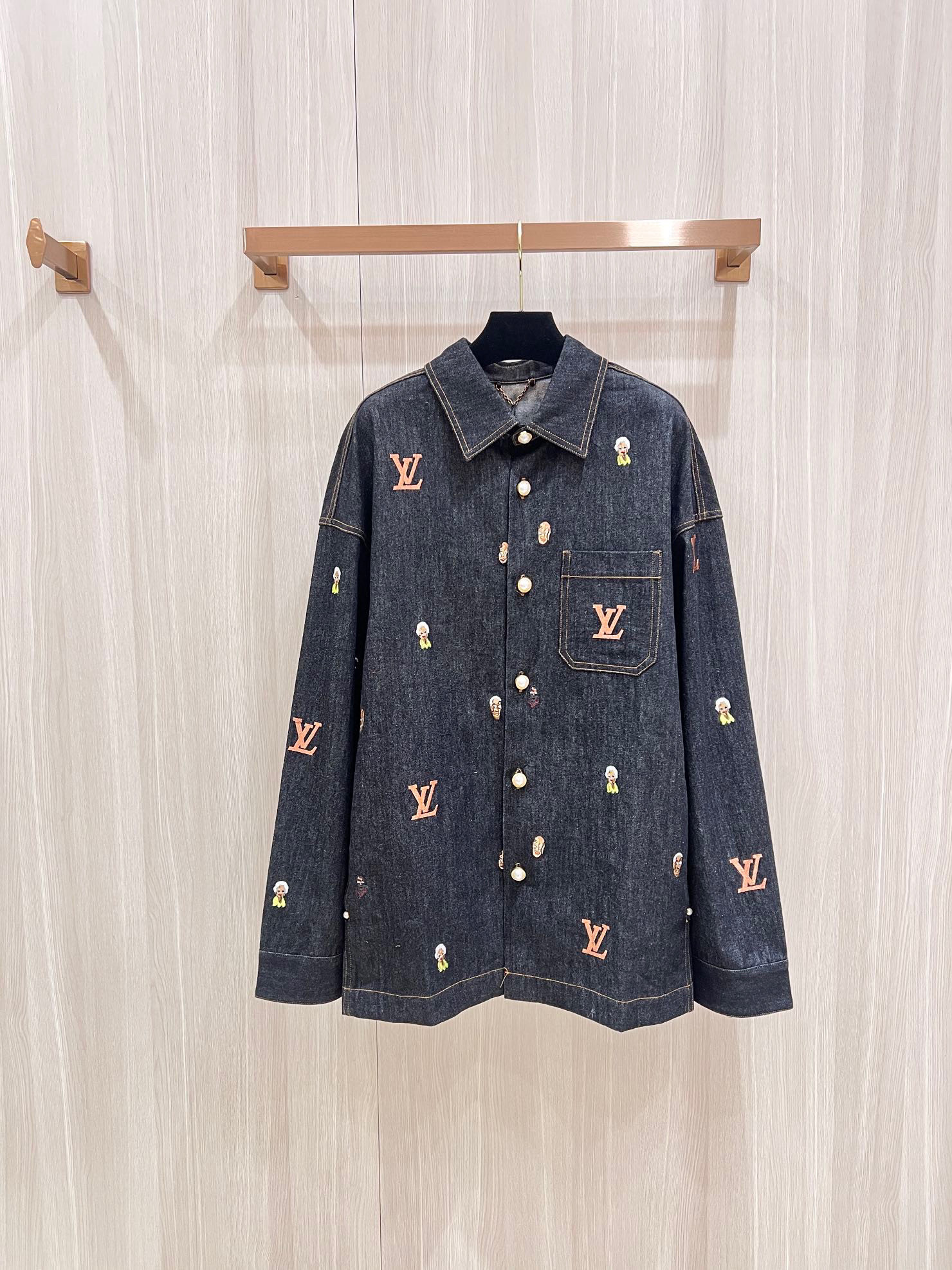 Best Replica 2024SS LV Jacket Top Version - Colareps