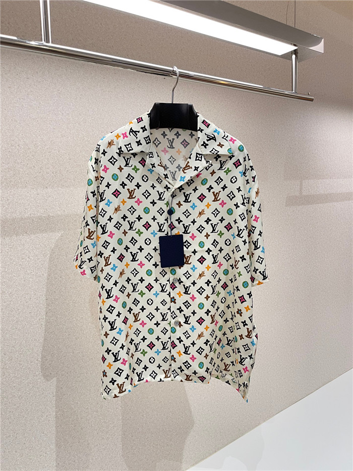 Best Replica 2024SS LV Shirt Top Version - Colareps