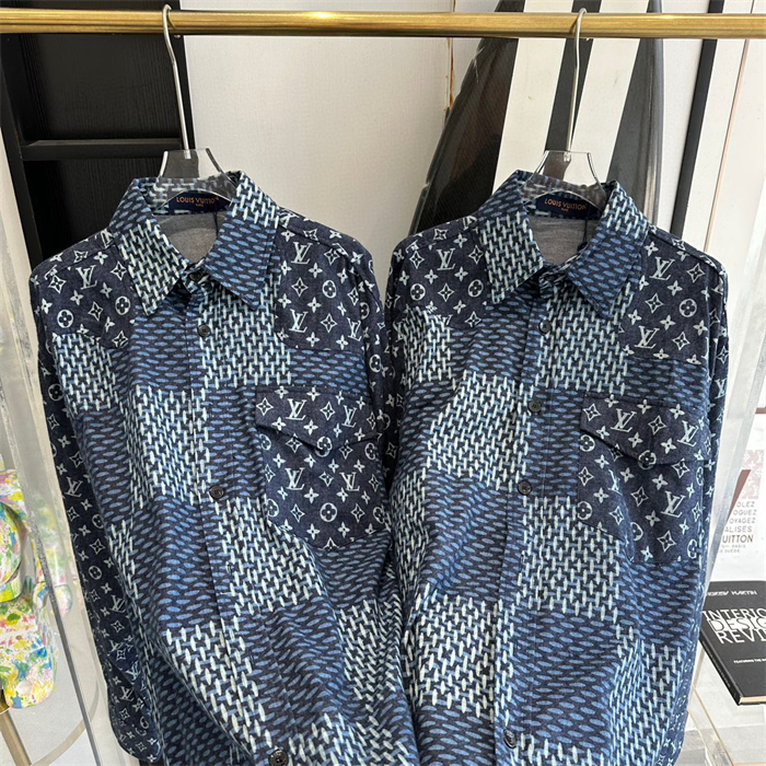 Best Replica 2024SS LV Shirt Top Version - Colareps