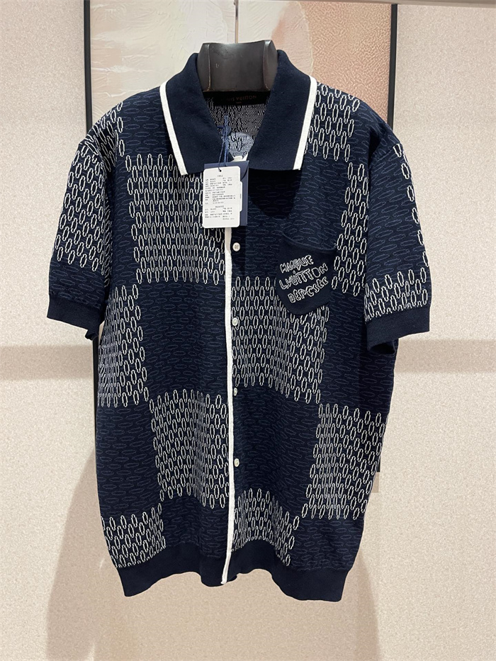 Best Replica 2024fw LV ShirtShorts Top Version - Colareps