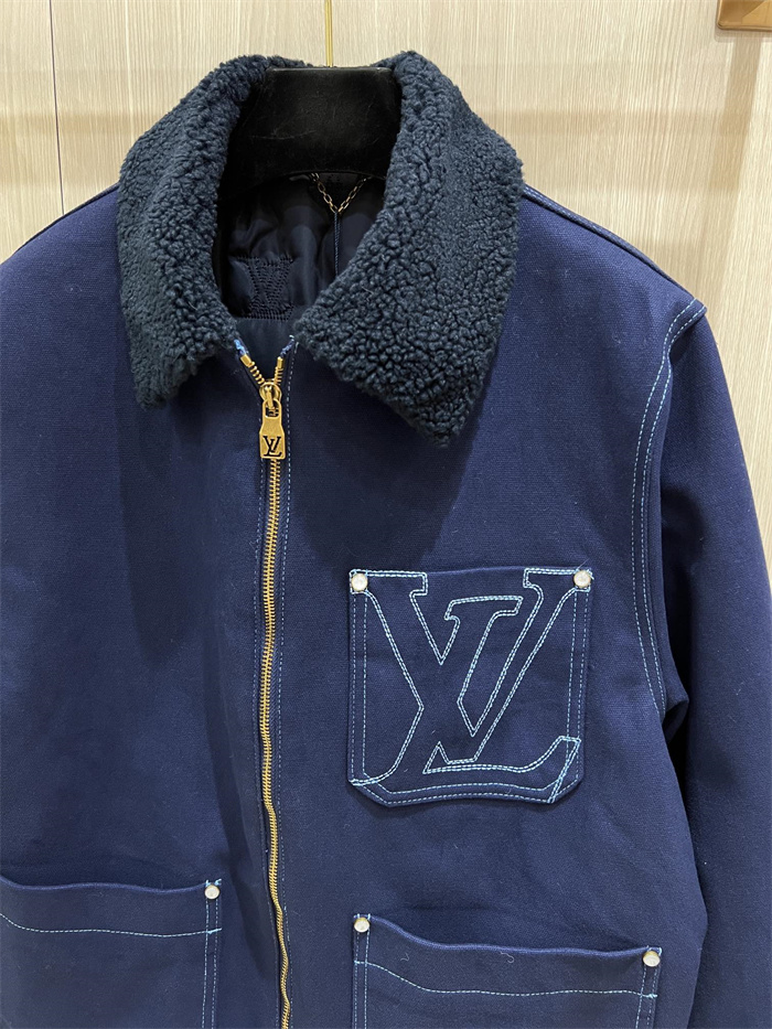 Best Replica 2024fw LV Cotton Jacket Top Version - Colareps