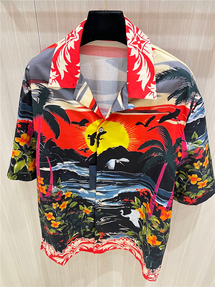 Best Replica 2024SS LV Shirt Top Version - Colareps