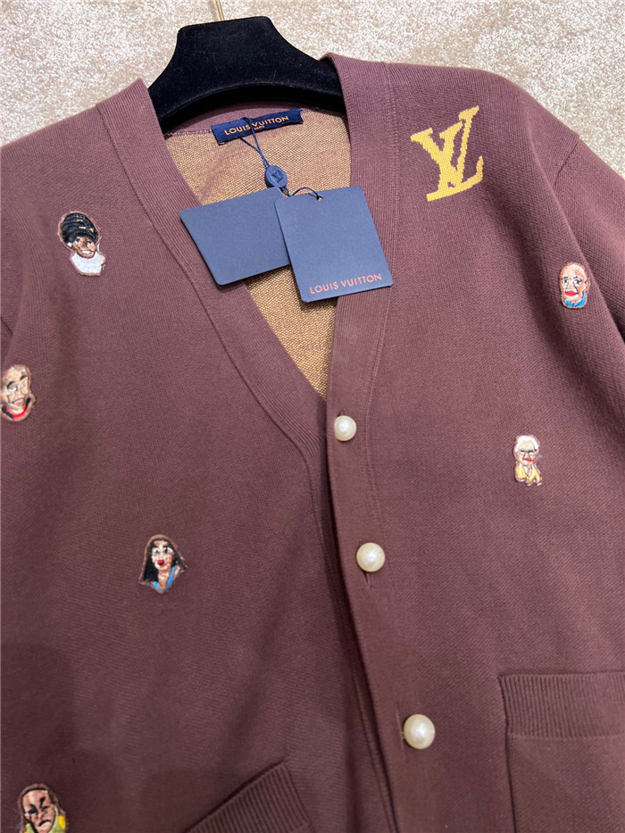 Best Replica 2024ss LV Cardigan Sweater Top Version - Colareps