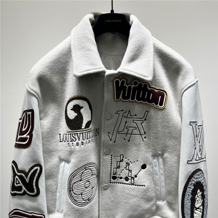 Best Replica 2023fw LV Real Leather Jacket Top Version - Colareps