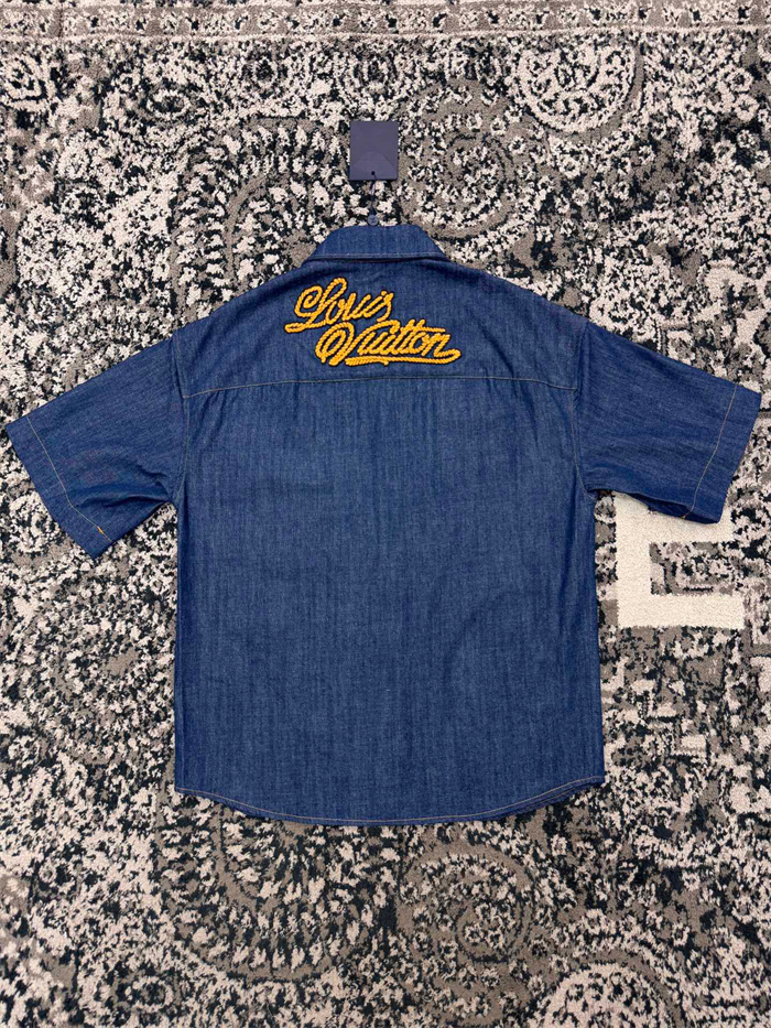 Best Replica 2024SS LV ShirtShorts Top Version - Colareps