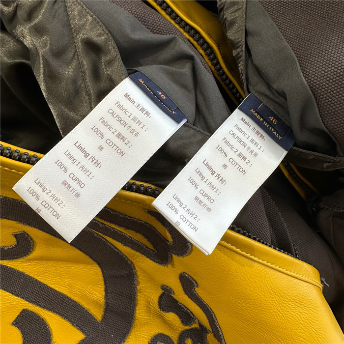 Best Replica 2023fw LV Real Leather Jacket Top Version - Colareps