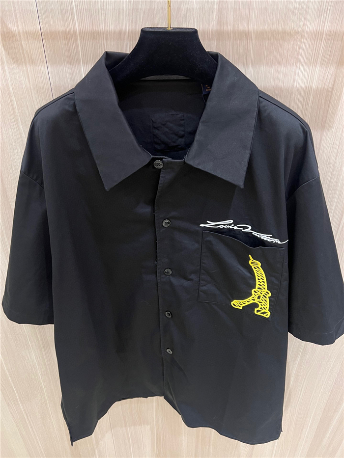 Best Replica 2024SS LV Shirt Top Version - Colareps