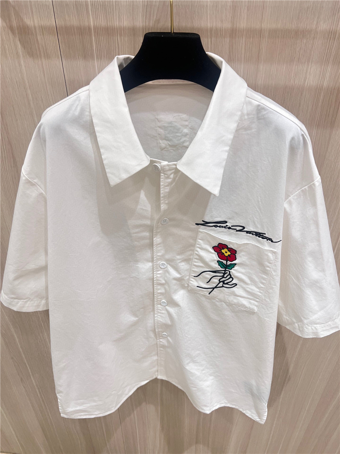 Best Replica 2024SS LV Shirt Top Version - Colareps
