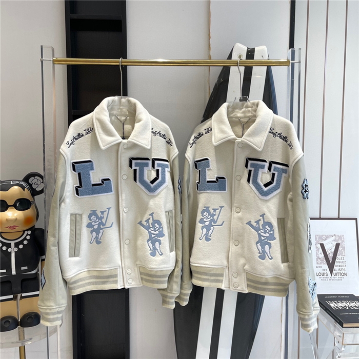 Best Replica LV Real Leather Jacket Top Version - Colareps