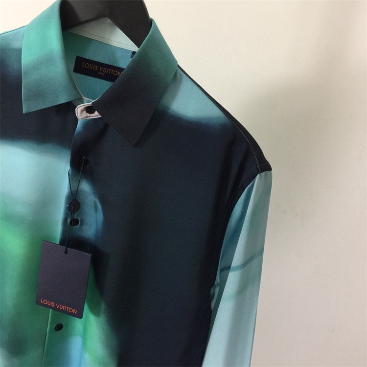 Best Replica 2024ss LV Silk Shirt Top Version - Colareps