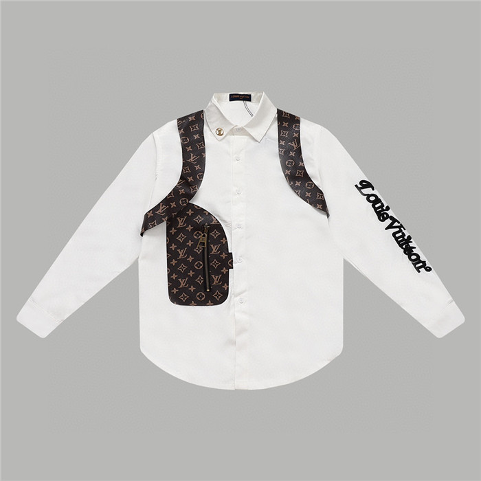 Best Replica 2023SS LV Shirt Top Version - Colareps