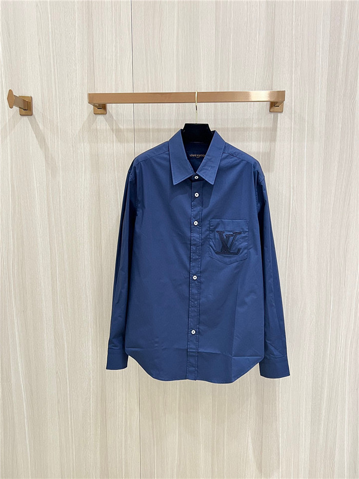 Best Replica 2024SS LV Shirt Top Version - Colareps