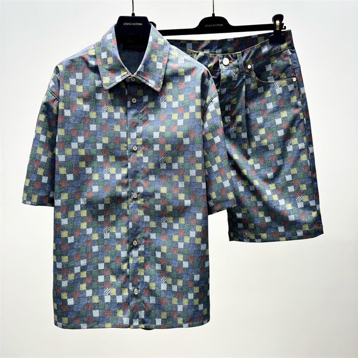 Best Replica 2025SS LV JShirtShorts Top Version - Colareps