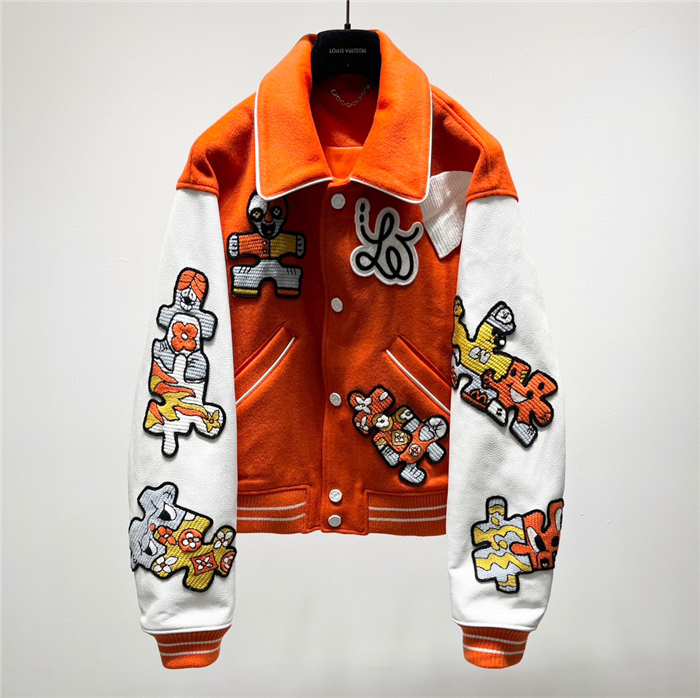 Best Replica 2023fw LV Real Leather Jacket Top Version - Colareps