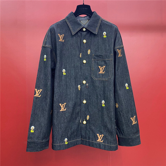 Best Replica 2024SS LV Jacket Top Version - Colareps