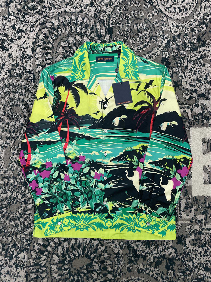 Best Replica 2024fw LV Shirt Top Version - Colareps