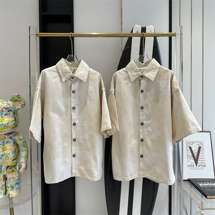 Best Replica 2024SS LV T Shirt Jacket Top Version - Colareps