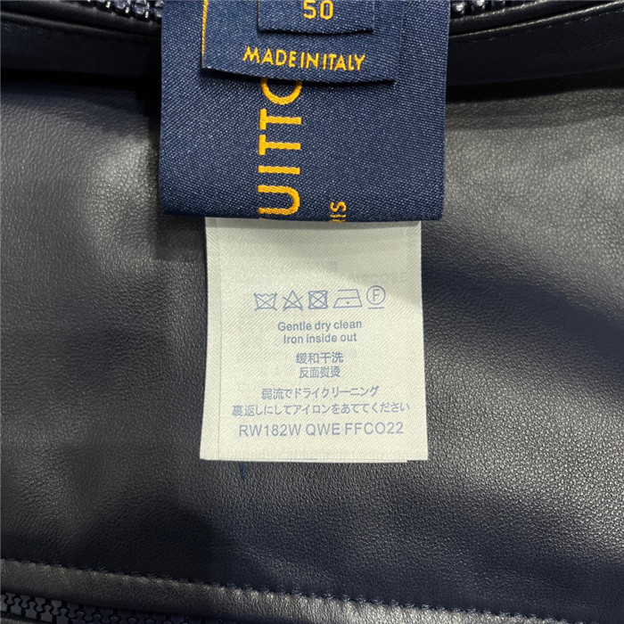 Best Replica 2023fw LV Real Leather Jacket Top Version - Colareps