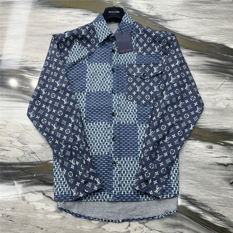 Best Replica 2024SS LV Shirt Top Version - Colareps