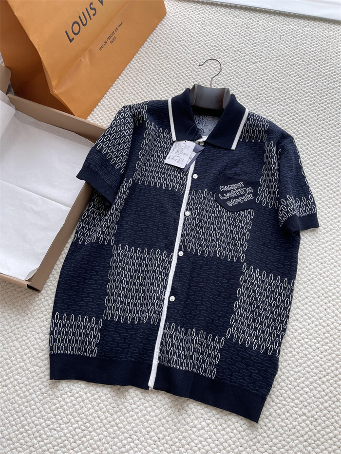 Best Replica 2024fw LV ShirtShorts Top Version - Colareps