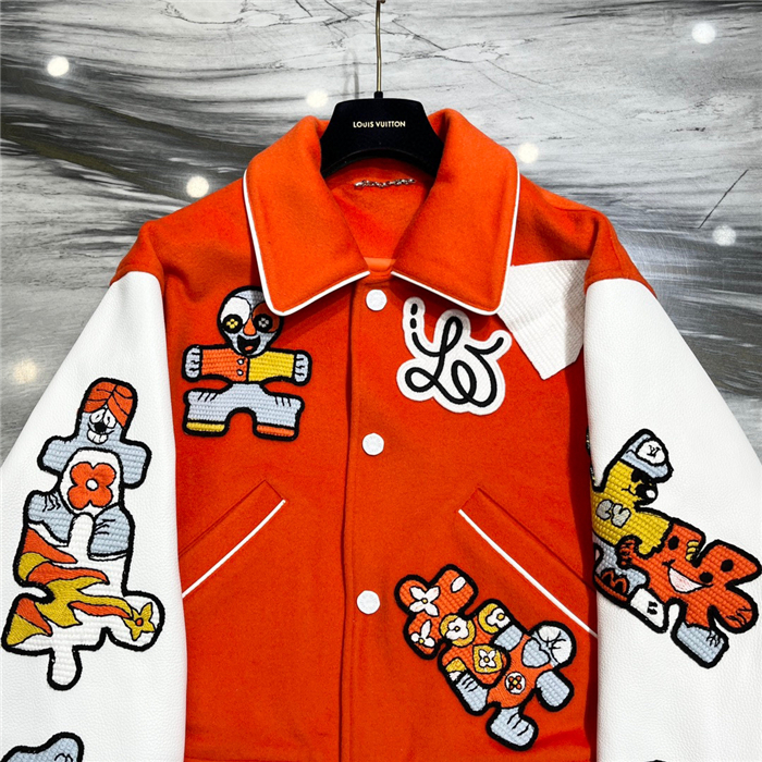 Best Replica 2023fw LV Real Leather Jacket Top Version - Colareps