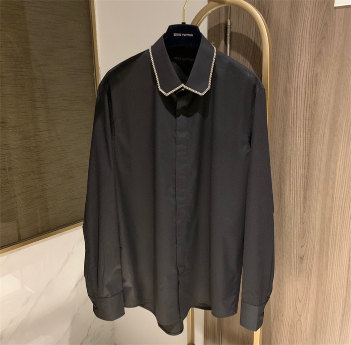 Best Replica 2024fw LV Silk Shirt Top Version - Colareps