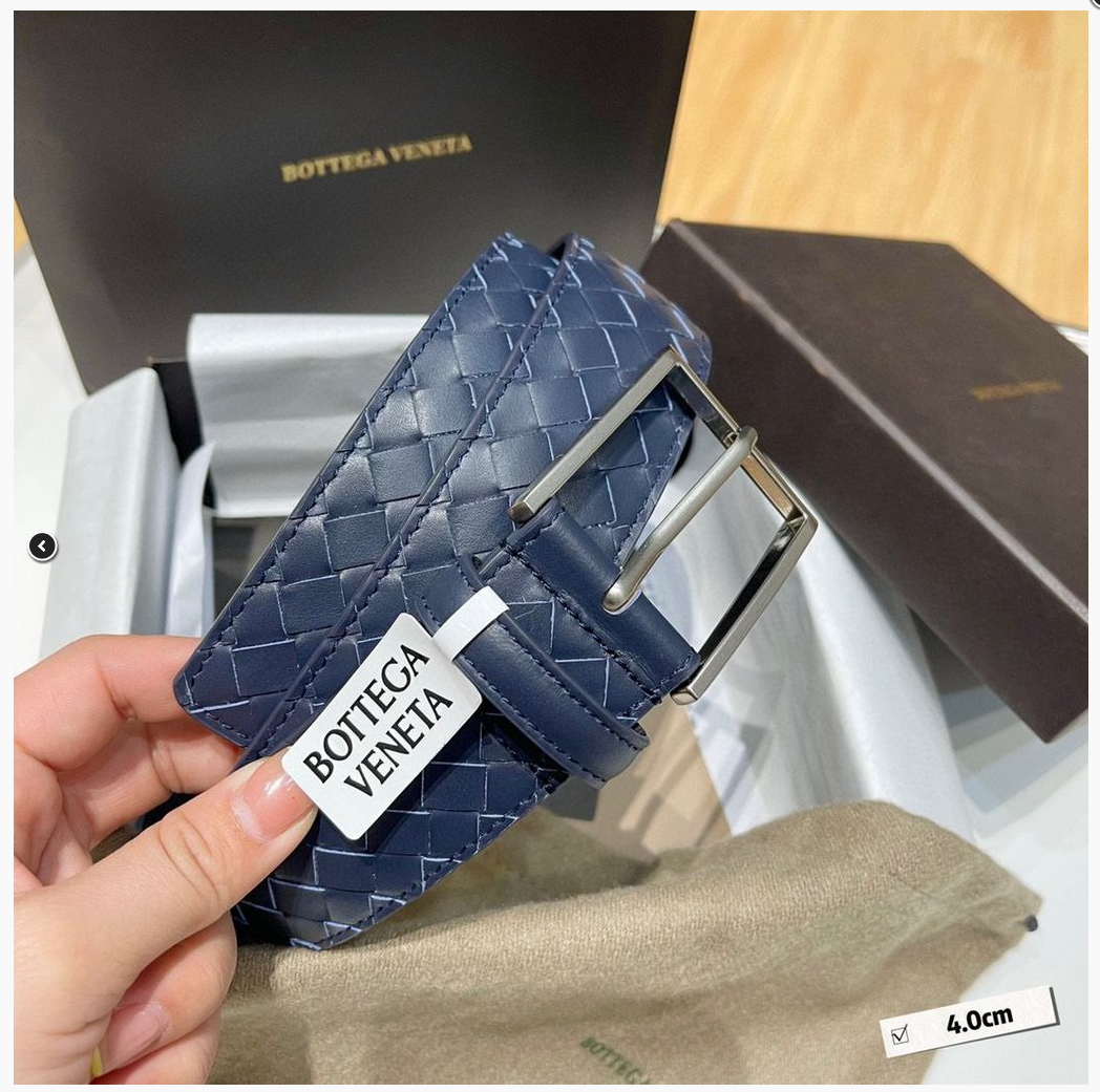 Best Replica Luxury Woven Calfskin Belt – Inspired by Bottega Veneta | Premium Quality - Colareps