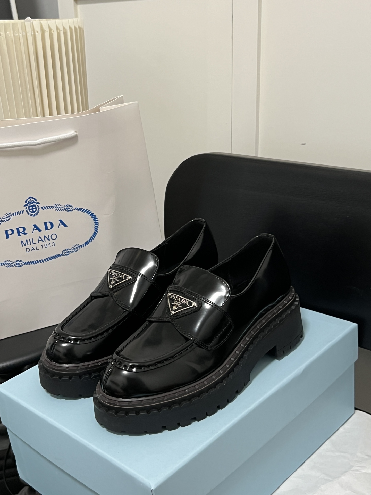 Best Replica Prada-Inspired Chunky Loafers | Luxe Attitude with an Edge - Colareps