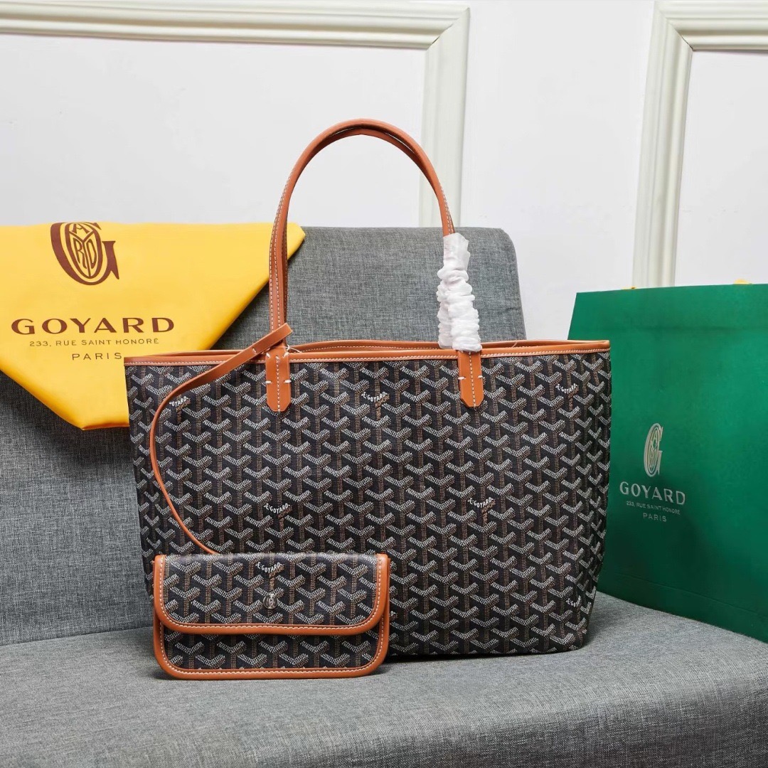 Best Replica Goyard Luxury-Inspired Zipper Tote Bag | MM Size | Custom Edition™ - Colareps