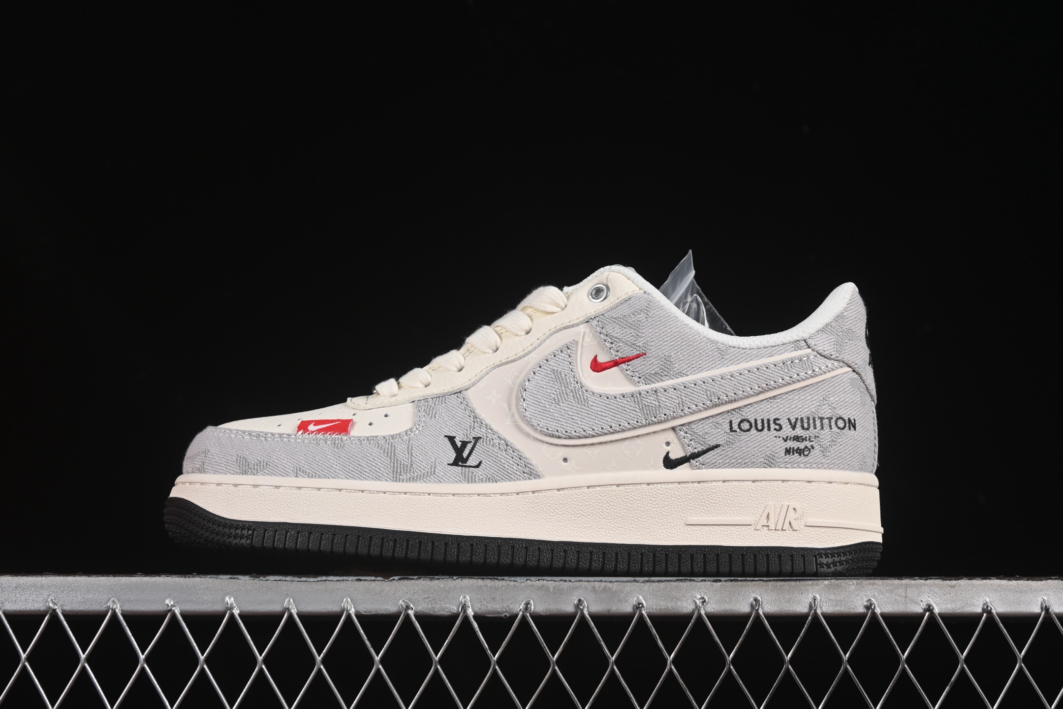 Best Replica Nike Air Force 1 '07 LV Denim Double Swoosh – Rep - Colareps